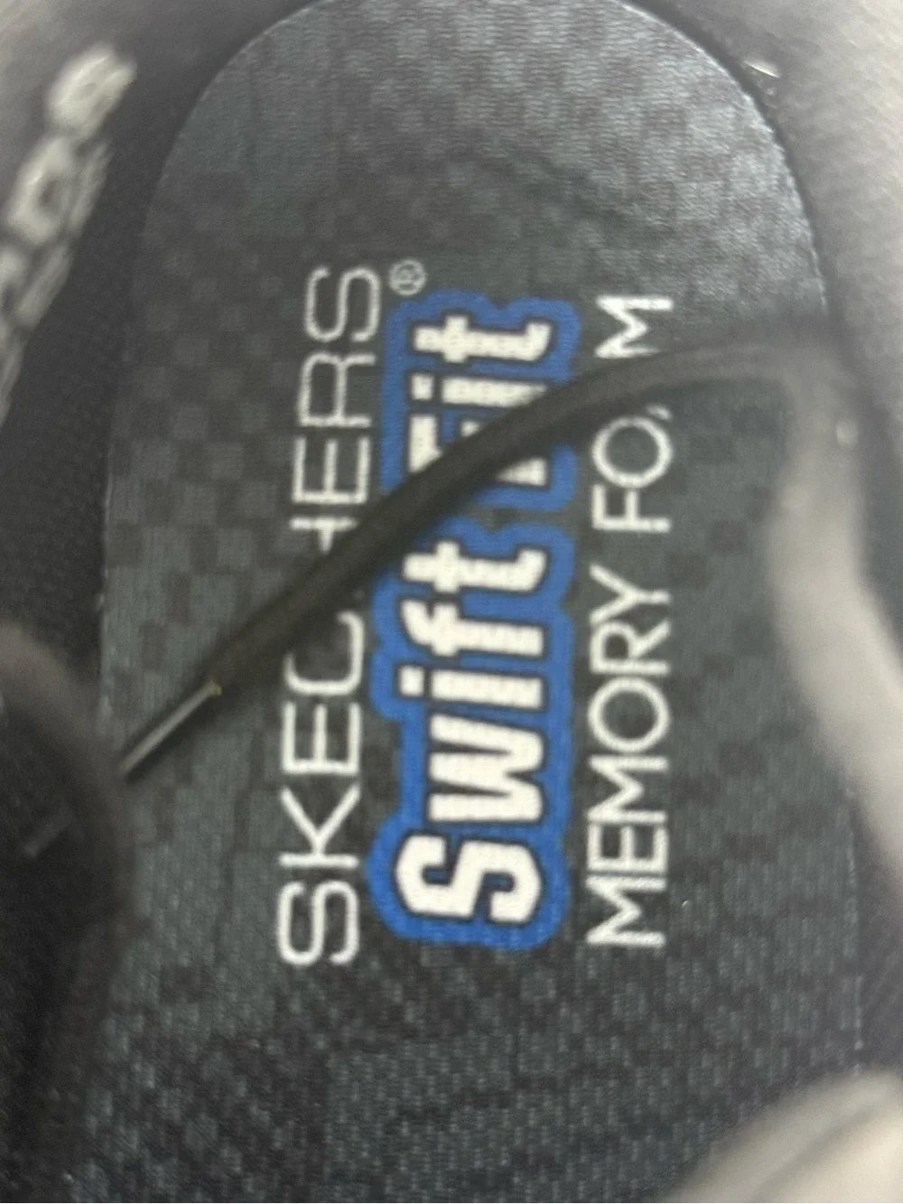 SKECHERS Hands Free Swift Fit Shoes Mens Size 10 Black Lace Up Casual 1961245